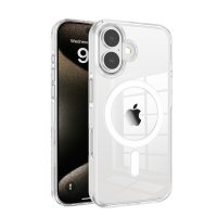 Joko iPhone 16 Gleam PC Sert Magsafe Kılıf - Şeffaf