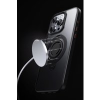 Joko iPhone 16 Plus Avatar 360 Dönen Magsafe Kapak - Titan Gri