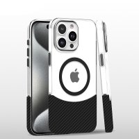 Joko iPhone 16 Pro Max Carbon Puzzle Magsafe Kapak - Siyah-2