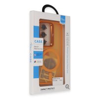 Joko Samsung Galaxy S24 Plus Flet Lens Magsafe Kapak - Turuncu