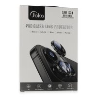 Joko Samsung Galaxy S24 PVD Metal Kamera Lens - Titan Gri