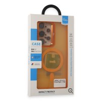 Joko Samsung Galaxy S24 Ultra Flet Lens Magsafe Kapak - Turuncu