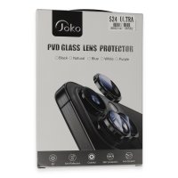 Joko Samsung Galaxy S24 Ultra PVD Metal Kamera Lens - Derin Mor