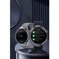 Joko ZD4 Pro 1.5 inç IPS Ekran IP68 Su Geçirmez Konuşma ve NFC Özellikli Akıllı Saat - Siyah