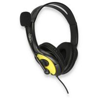Karler Bass GM704 Kafa Üstü Oyuncu Kulaklık - Sarı