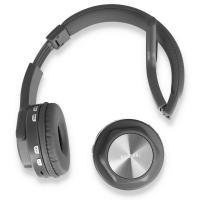 Karler Bass KR004 Höparlör Kafa Üstü Kablosuz Kulaklık - Gri