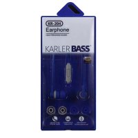 Karler Bass KR-204 Kablolu Kulaklık - Lacivert