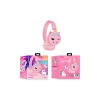 Karler Bass KR9900 Kablosuz Kafaüstü Kulaklık - Pembe