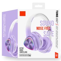 Karler Bass Tune 650 BT RGB Kablosuz Kafaüstü Kulaklık - Lila