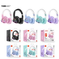 Karler Bass Tune 650 BT RGB Kablosuz Kafaüstü Kulaklık - Lila