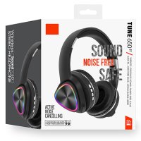 Karler Bass Tune 650 BT RGB Kablosuz Kafaüstü Kulaklık - Siyah