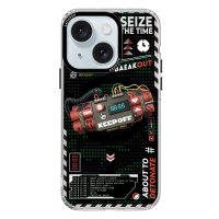 Keep Off iPhone 15 Battlefield Magsafe Kapak - Blasting