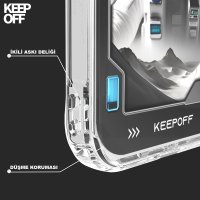 Keep Off iPhone 15 Pro Aerospace Magsafe Kapak - Explore