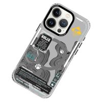 Keep Off iPhone 15 Pro Map Magsafe Kapak - Snowfield