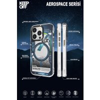 Keep Off iPhone 15 Pro Max Aerospace Magsafe Kapak - Satellite