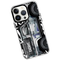 Keep Off iPhone 15 Pro Max Cross Country Travel Magsafe Kapak - Snow