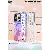 Keep Off iPhone 15 Pro Summer Travel Magsafe Kapak - High Relaxation