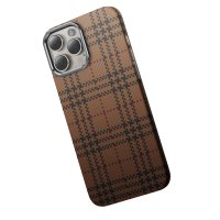 Keephone iPhone 15 Pro Max Scots Kevlar Magsafe Kılıf - Çöl Titanyum