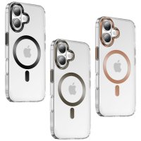 Keephone iPhone 16 Dazzle Pro Matte Magsafe Kılıf - Siyah Titanyum