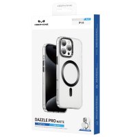 Keephone iPhone 16 Dazzle Pro Matte Magsafe Kılıf - Siyah Titanyum