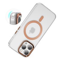 Keephone iPhone 16 Pro Dazzle Pro Matte Magsafe Kılıf - Çöl Titanyum