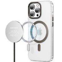 Keephone iPhone 16 Pro Dazzle Pro Matte Magsafe Kılıf - Natural Titanyum
