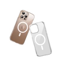 Keephone iPhone 16 Pro Hybrid Pro Magsafe Kılıf - Şeffaf