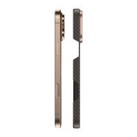 Keephone iPhone 16 Pro Kevlar Magsafe Kılıf - Çöl Titanyum