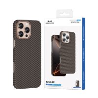 Keephone iPhone 16 Pro Kevlar Magsafe Kılıf - Siyah