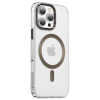 Keephone iPhone 16 Pro Max Dazzle Pro Matte Magsafe Kılıf - Natural Titanyum
