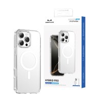 Keephone iPhone 16 Pro Max Hybrid Pro Magsafe Kılıf - Şeffaf