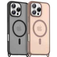 Keephone iPhone 16 Pro Max MagArmor Magsafe Kılıf - Çöl Titanyum