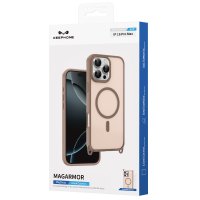 Keephone iPhone 16 Pro Max MagArmor Magsafe Kılıf - Çöl Titanyum
