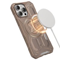 Keephone iPhone 16 Pro Max Monarch Magsafe Kılıf - Çöl Titanyum