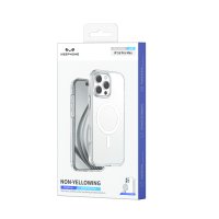 Keephone iPhone 16 Pro Non Yellow Şeffaf Magsafe Kılıf - Şeffaf