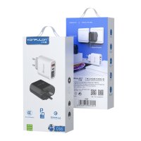 Konfulon C66 Type-C PD 18W Dijital Seyahat Hızlı Şarj Cihazı - Beyaz