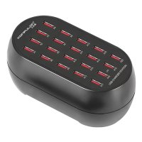 Konfulon C88 100W 20 Portlu USB Şarj İstasyonu - Siyah