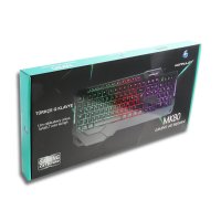 Konfulon MK80 RGB Işıklı Türkçe Q Kablolu Mekanik Hisli Klavye