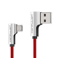 Konfulon S70 Micro USB Kablo 1.2M 2A - Kırmızı