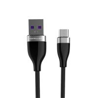 Konfulon S82 Seramik Uçlu Micro USB Kablo 1M 3.1A - Siyah