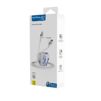 Konfulon S83 Seramik Uçlu Lightning Kablo iphone Uyumlu 1M 3.1A - Beyaz