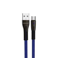 Konfulon S85 Ledli Micro USB Kablo 1M 2.1A - Mavi
