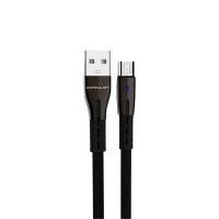 Konfulon S85 Ledli Micro USB Kablo 1M 2.1A - Siyah