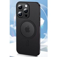 Movenchy iPhone 14 Pro Kılıf PP Magsafe Kapak - Beyaz