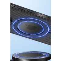 Movenchy iPhone 14 Pro Kılıf PP Magsafe Kapak - Beyaz