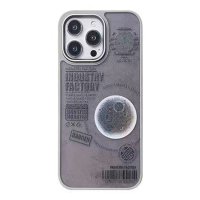 Movenchy iPhone 14 Pro Max Terra Desenli Kapak - Siyah - 2