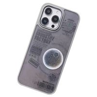 Movenchy iPhone 15 Pro Max Terra Desenli Kapak - Siyah - 2