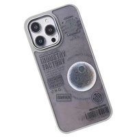 Movenchy iPhone 15 Pro Terra Desenli Kapak - Siyah - 2