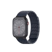 Movenchy Watch Ultra 49mm Carbon Steel Kordon - Lacivert