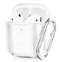 Newface Airpods 2 (2.nesil) Hang Kılıf - Şeffaf